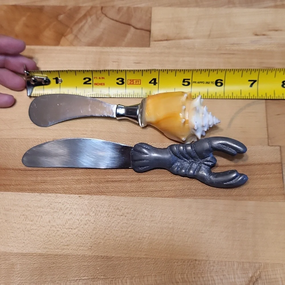 Butter Cheese Spreader Sea Shell & Lobster